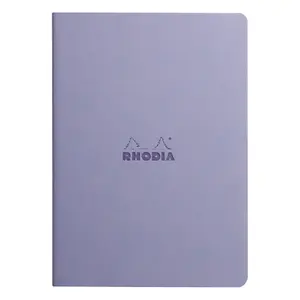 Stof stiksymbol notebook A5 64 linjerede sider i elfenben papir Rhodia Rhodiarama image-0