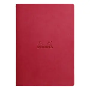 Textiles Spritzheft A5 64 linierte Seiten cremefarbenes Papier Rhodia Rhodiarama