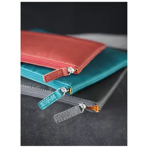Pochette con zip in similpelle italiana Rhodia image-3