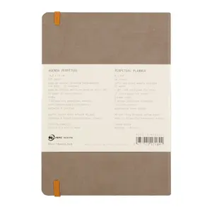 Mikroperforiertes ivory Papierheft mit Gummiband Rhodia Perpetual image-1