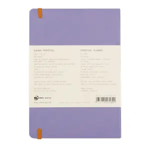 Notes papier w kolorze kości słoniowej, z mikroperforowanymi rogami i gumką. Rhodia Perpetual image-2