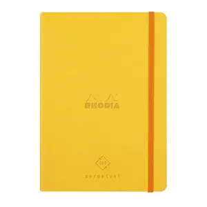 Ivory papírový blok s mikroperforovanými rohy a gumou Rhodia Perpetual image-0