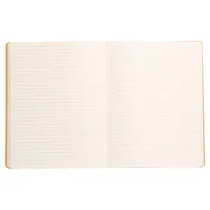 Zachte notitieboek 160 pagina's gelijnd papier met elastische sluiting Rhodia image-1