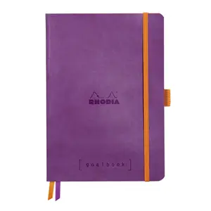 Quaderno morbido 240 pagine A5 a punti con carta bianca Rhodia goalbook image-0