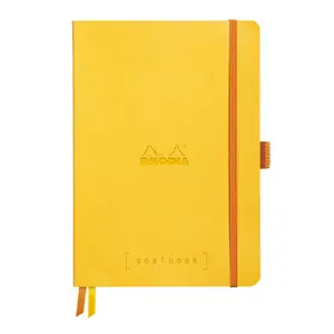 Weiches A5-Notizbuch 240 Seiten kleine Kästchen, cremefarbenes Papier Rhodia Rhodiarama image-0