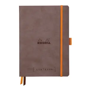 Miękki zeszyt w kropki z białym papierem Rhodia goalbook image-0