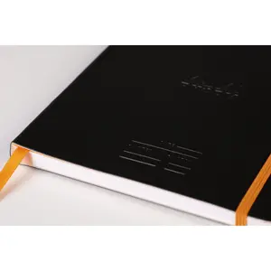 Mikroperforerede papirblokke med elastik + pen Rhodia Meeting image-4