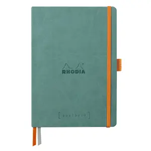 Weicher A5-Notizblock 240 Seiten, punktiertes ivoire Papier Rhodia Rhodiarama image-0
