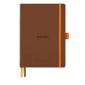 Blødt A5 notesbog 240 sider ivory prikket papir Rhodia Rhodiarama image-0