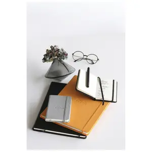 Quaderno A5 192 pagine carta avorio con chiusura elastica Rhodia image-2