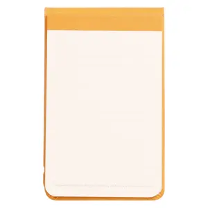 Bloc de notas rígido con remate de 192 páginas rayadas microperforadas en papel marfil, cierre elástico Rhodia image-1