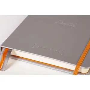 Quaderno rilegato 240 pagine con carta bianca rigida Rhodia goalbook Creation image-5