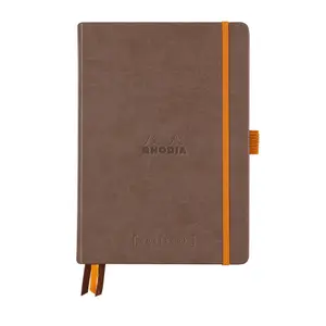 Quaderno rilegato 240 pagine con carta avorio rigida Rhodia goalbook Creation image-0