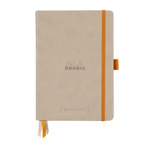Notatnik z miękką okładką 240 stron z grubym białym papierem Rhodia goalbook Creation image-0