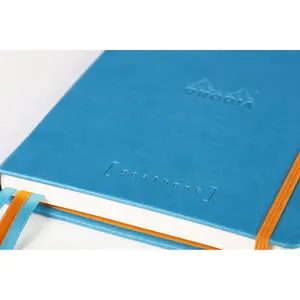 Carnet rembordé 240 pages avec papier blanc rigide Rhodia goalbook Creation image-2
