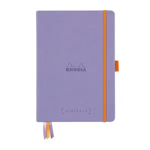 Gebundenes Notizbuch mit 240 Seiten aus hochwertigem Elfenbeinpapier Rhodia goalbook Creation image-0
