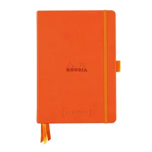 Carnet rembordé 240 pages avec papier blanc rigide Rhodia goalbook Creation image-0