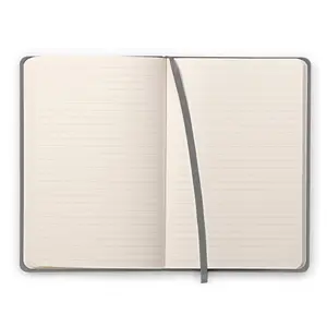 Blocco notes A5 192 pagine rigate carta avorio 90g, chiusura elastica Rhodia image-1
