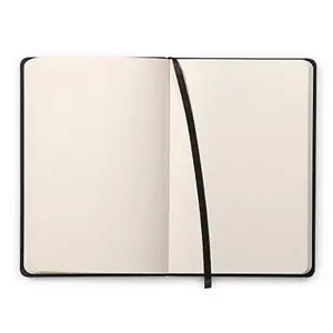 A5 Notizbuch 192 Seiten unlinierte ivory Papier mit Gummibandverschluss Rhodia image-1