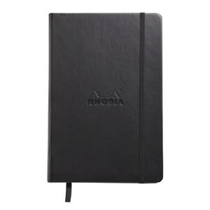 118769c-a5-notizbuch-192-seiten-punktiertes-elfenbeinfarbenes-papier-mit-gummibandverschluss-rhodia-schwarz-a5