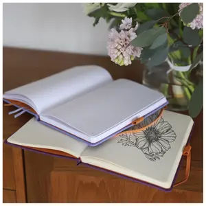 Gebundenes Notizbuch mit 240 Seiten aus hochwertigem Elfenbeinpapier Rhodia goalbook Creation image-6