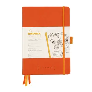 Blok techniczny 240 stron z tłoczonego papieru ecru Rhodia goalbook Creation image-1