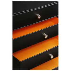 Opbergdoos met 4 lades van Italiaans kunstleer Rhodia Rhodia image-2