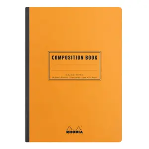 Quaderno microperforato 160 pagine A5 rigato Rhodia Classic Composition image-0