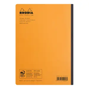Quaderno microperforato 160 pagine A5 rigato Rhodia Classic Composition image-1