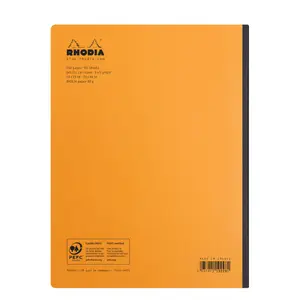 Quaderno non microperforato 160 pagine a quadretti piccoli Rhodia Classic Composition image-1