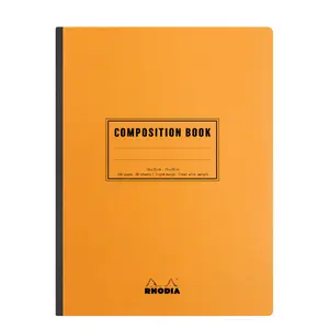 Ikke mikroperforeret notesbog 160 linjerede sider Rhodia Classic Composition image-0