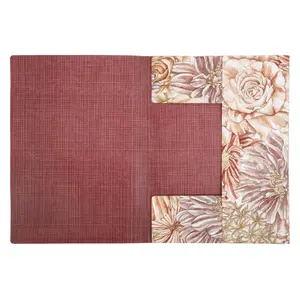 Mappen mit Gummiband, Soft-Touch-Oberfläche, Blumenmuster Rhodia Botanique image-1