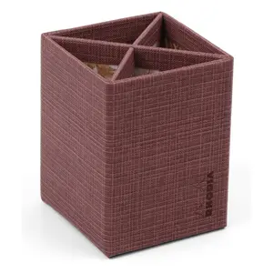 Stiftetui aus Kunstleder mit Amaranth-Muster Rhodia Botanique image-0