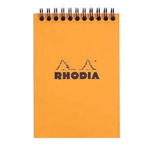 Notizblock integral gebunden kleinkariert mikroperforiert Rhodia Classic