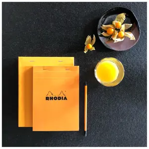 80 vel notitieblok, kleine vierkantjes Rhodia N°14 image-2