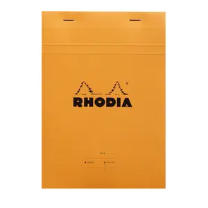 Stapled notepad a5 80 detachable pre-printed sheets Rhodia N°16 image-0