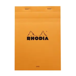 Bloc de notas grapado de 80 hojas rayadas con margen Rhodia N°16 image-0