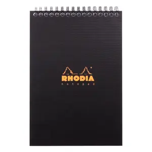 Blocco note microperforato da 160 pagine, quadrato piccolo e rilegato in formato A5 Rhodia Rhodiactive image-0