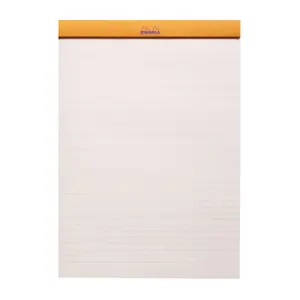 70 vel gelinieerd notitieblok met nietjes Rhodia N°18 image-3