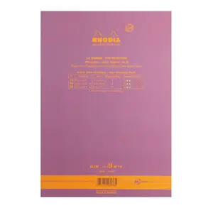 70 vel gelinieerd notitieblok met nietjes Rhodia N°18 image-2