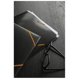 Elastische map met 3 kleppen Rhodia image-2