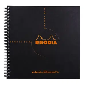 Geïntegreerde ringband notitieboek 160 pagina's Rhodia Classic image-0