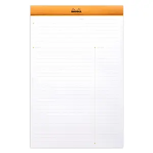 Gehefteter Notizblock 80 vorgedruckte, abtrennbare Blätter Rhodia N°19 image-2