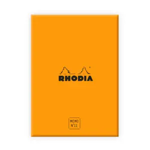 Liniert Notizblock 240 Blätter einzeln verpackt Rhodia Memo N°11