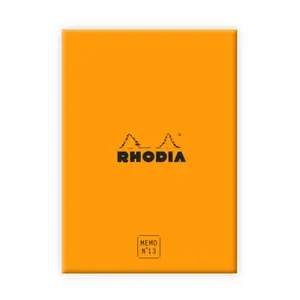 Liniert Notizblock 240 Blätter einzeln verpackt Rhodia Memo N°13