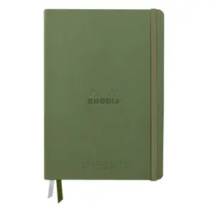 Notatnik z 100 stronami z twardą gumką Rhodia goalbook Creation image-0
