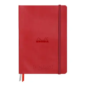 Inbunden anteckningsbok 100 sidor med hårt gummiband Rhodia goalbook Creation image-0