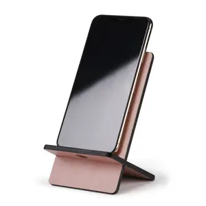 Support pour téléphone mobile simili cuir italien Rhodia Rhodiarama image-1
