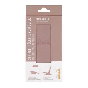 Support pour téléphone mobile simili cuir italien Rhodia Rhodiarama image-2