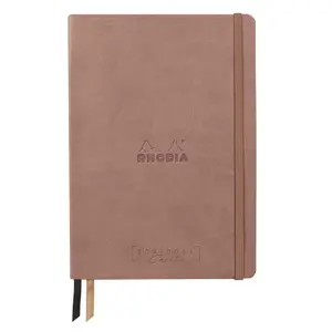Afgedekt schrift van 160 pagina's met stevige elastiek Rhodia goalbook Creation image-0